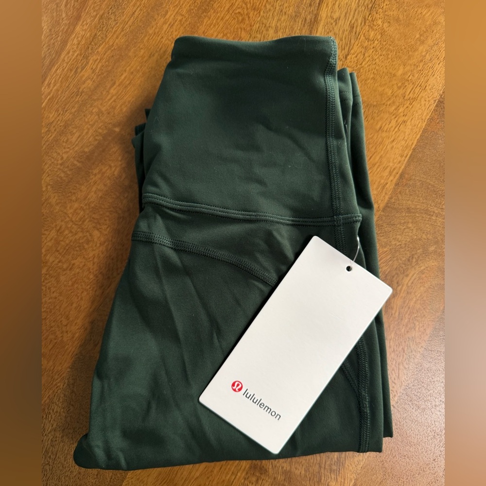 Lululemon Athletica Womens Groove Nulu Hunter Green Leggings